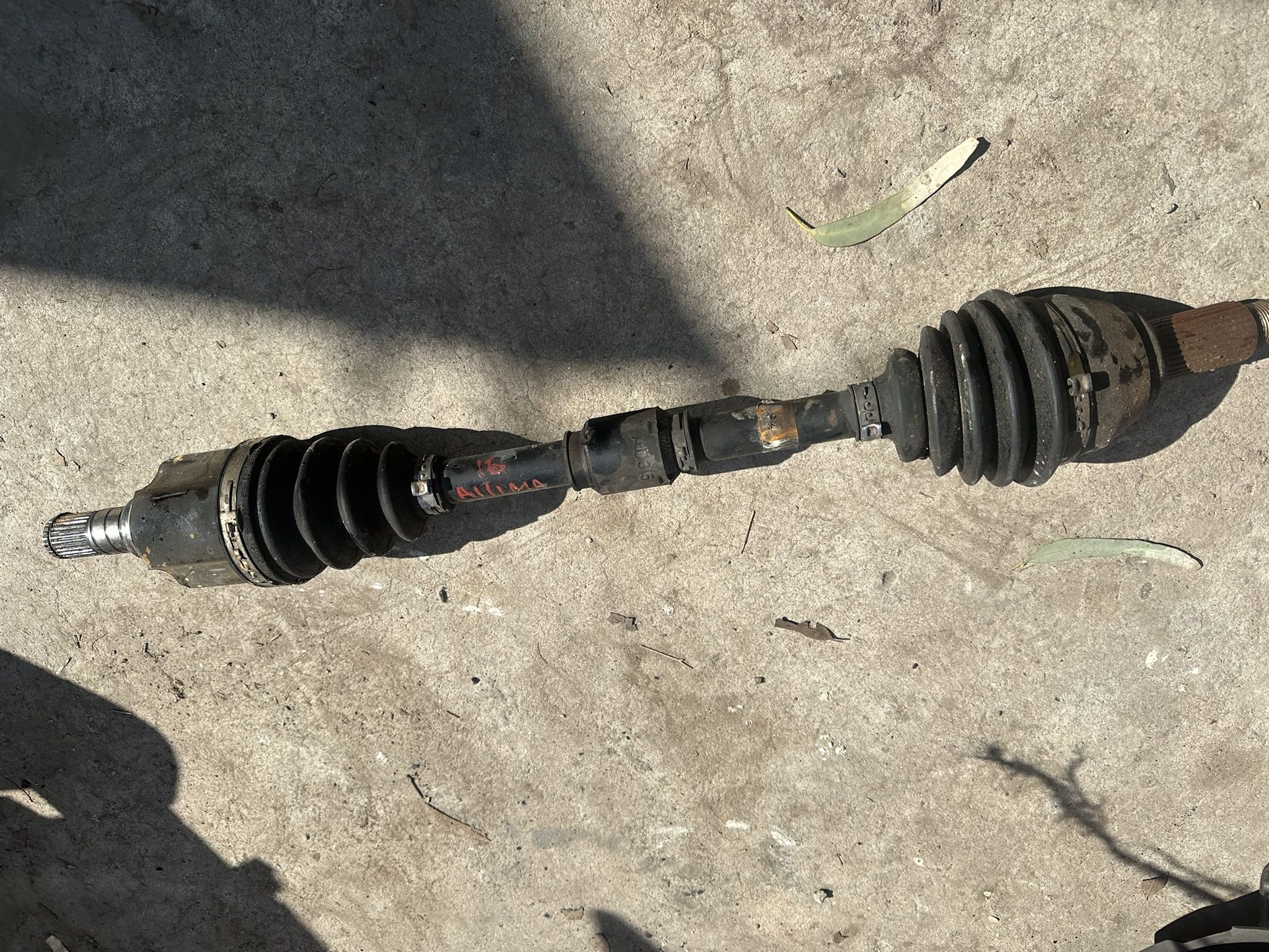 2016 Nissan Altima Driver Side Axle