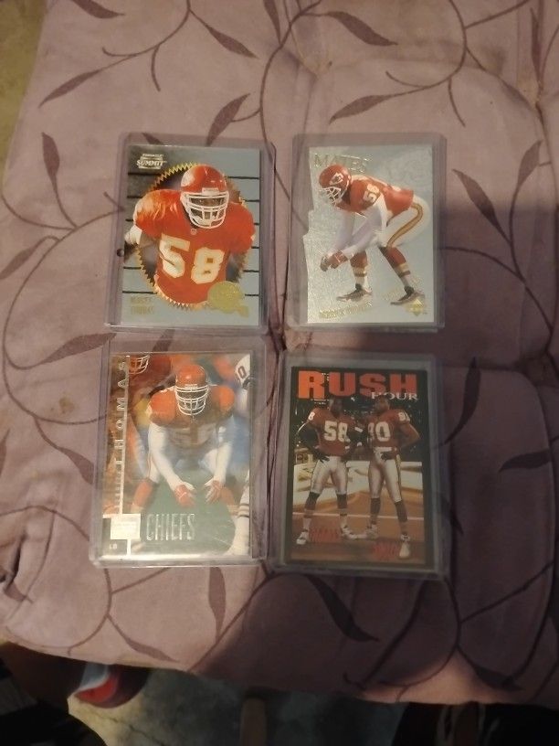 Derrick Thomas NFL trading cards 