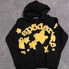 Sp5der Hoodie Onyx Yellow