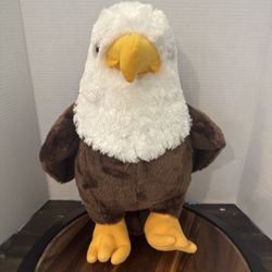 Bald eagle 17 inch plush