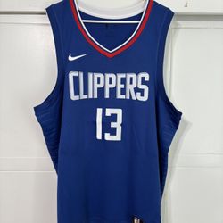 Official Nike Paul George Blue Los Angeles Clippers Swingman Jersey #13 Size XXL