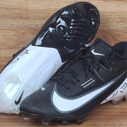 Brand New Nike Vapor Edge Elite 360 2 Black White Football Cleats Sizes 7.5, 9.5, 12