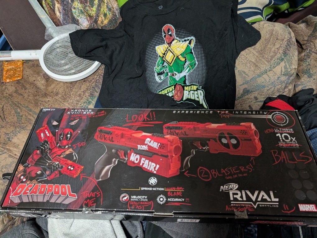 Deadpool Nerf Gun