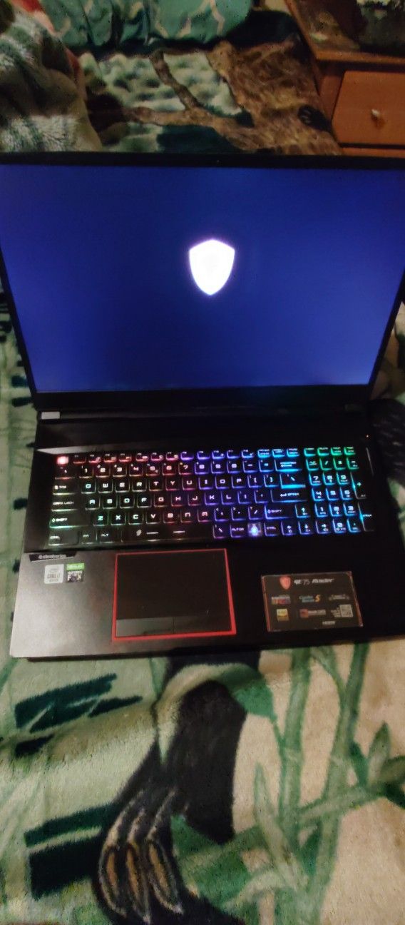 It's A MSI GE75 Raider 10SE