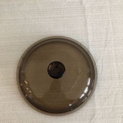 Vintage Brown Pyrex Lid V 1.5 C
