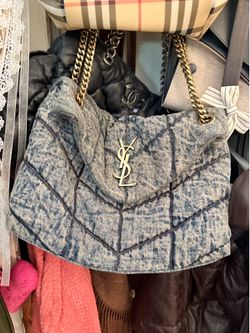 Saint Laurent denim bag/purse
