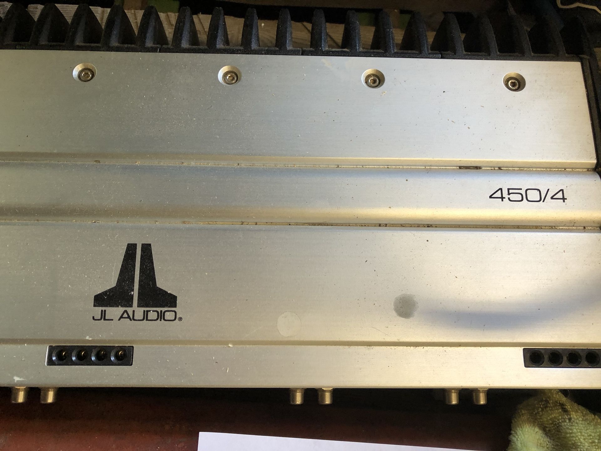 JL audio 450/4 car amp for Sale in Seattle, WA OfferUp