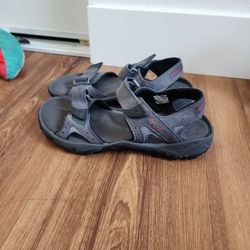 Columbia Men's Buxton 2 Strap Cordovan Sandals Size 10