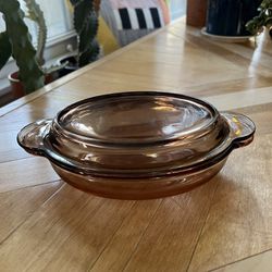 Vintage Pyrex Vision Lidded Casserole Dish