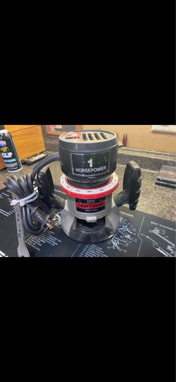 Router and support tool.  See details