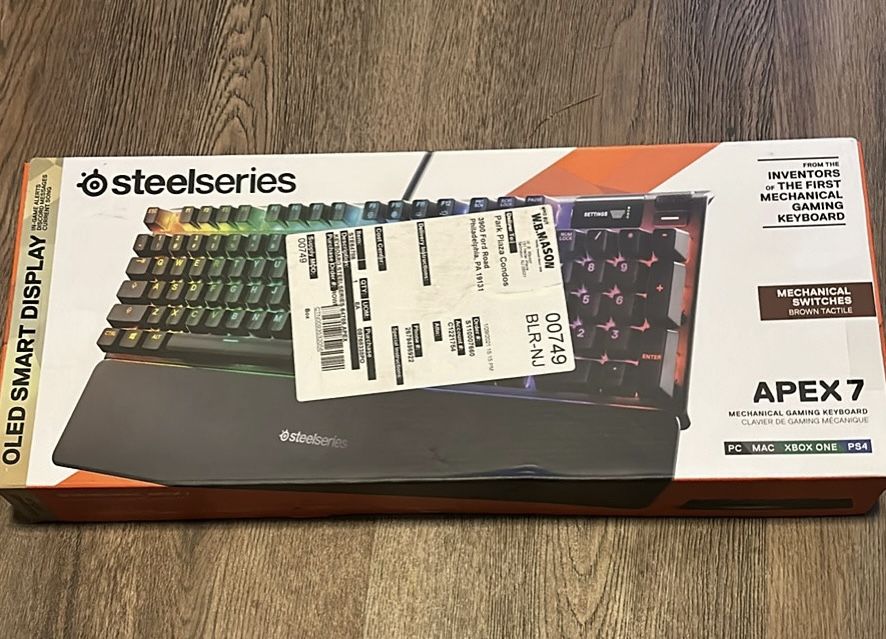 Steel Series Apex 7 Keyboard