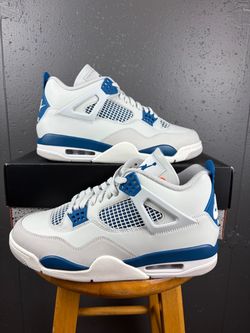 Military Blue (2024) Jordan 4 Retro Sz 10 Brand new