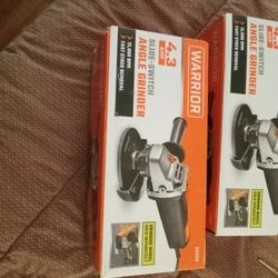 Angle Grinder And Drill 