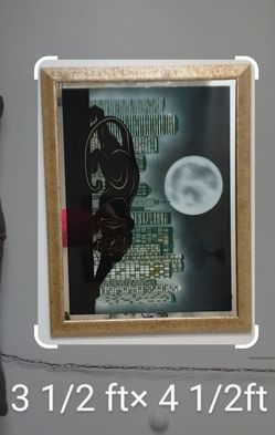 Panther Solid And Heavy Wall Decor $150