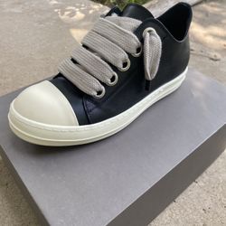 Rick Owen’s Jumbo Lace Leather Sneaker