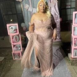 Prom Dress And Heels For Sale 