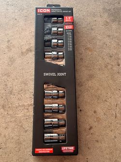 Icon 3/8 Drive Metric Swivel Joint