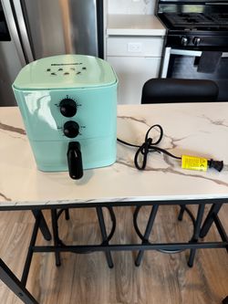 Elite Gourmet Air Fryer Mint Green