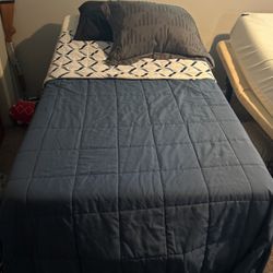 Twin Bed With Adjustable Base And Massage 
