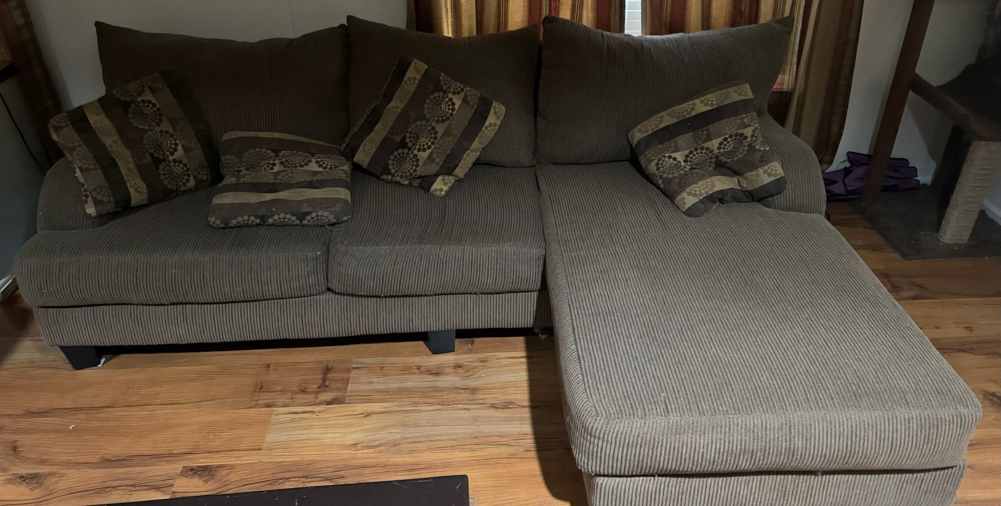 Sofa With Chaise And Loveseat