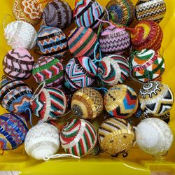 Handmade MAYAN bolas From Guatemala