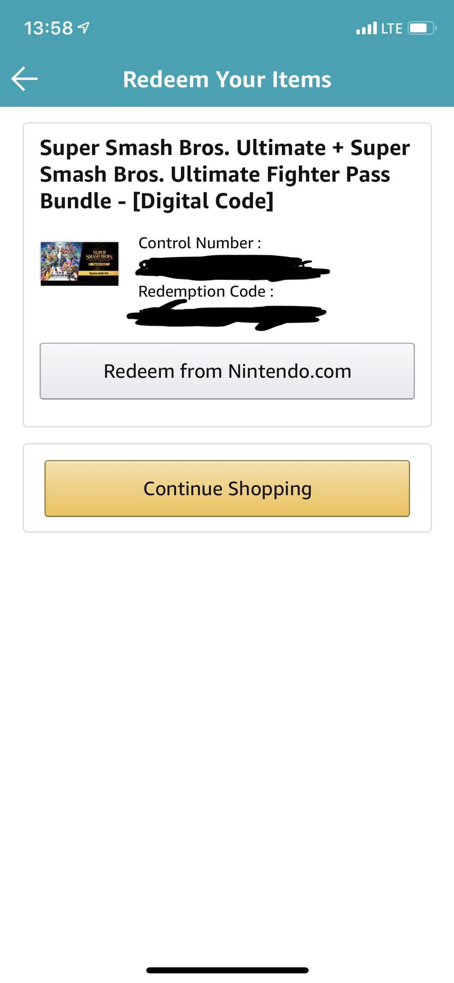 Super Smash Bros Ultimate fighters pass digital code Nintendo