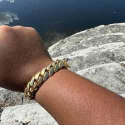 Cuban Link Bracelet 18k