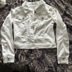 NEW White Jean Jacket