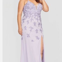 New Plus Size Prom Gown