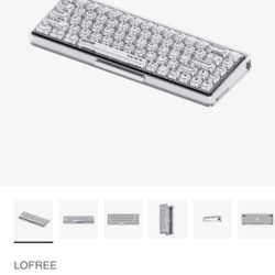 Lofree Mechanical Keyboard 1% Transparent (Rare)