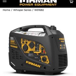 FIRMAN Gas Powered Compact Inverter Generator 