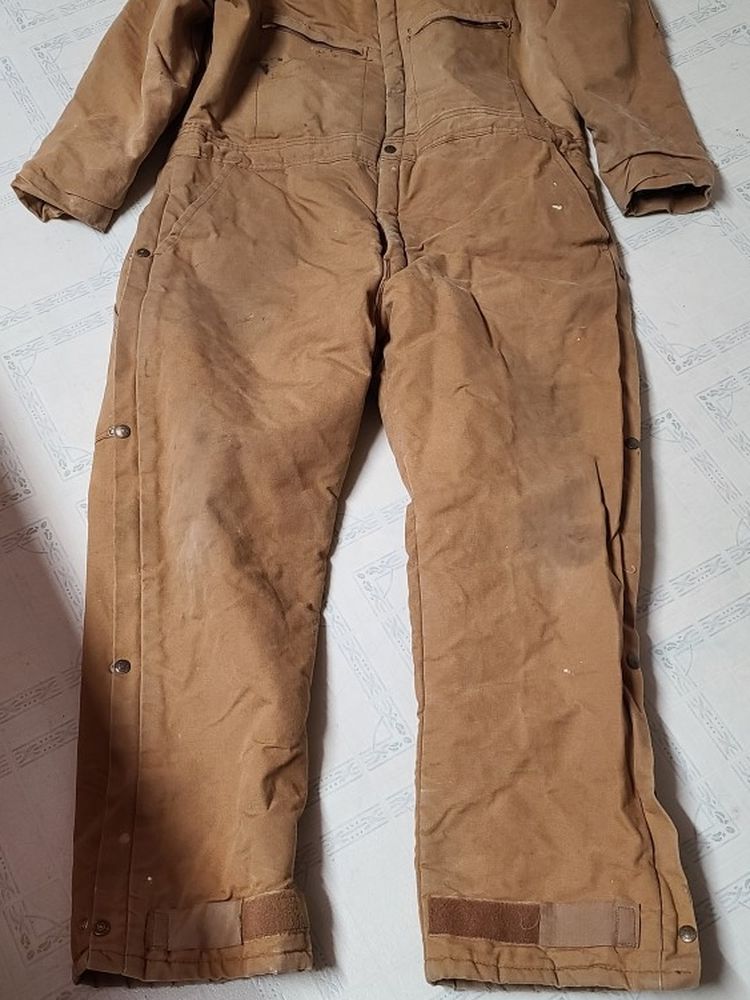 Polar King Brown Overalls 46×30