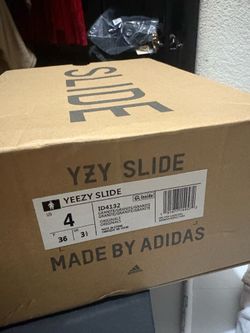Yeezy size 4 in gray. Used. $20