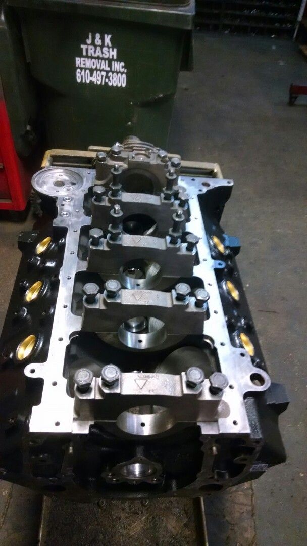 Big Block Chevy 454 +.030 over 4 Bolt main 1 piece rear seal for Sale ...