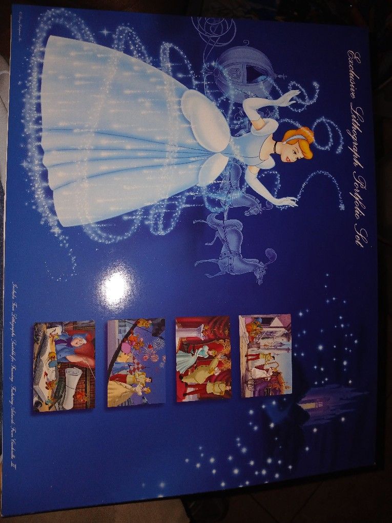 Cinderella 2 Dreams Come True Lithograph Set