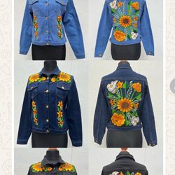 Embroidered Jean Jackets ✨Chamaras Bordadas 
