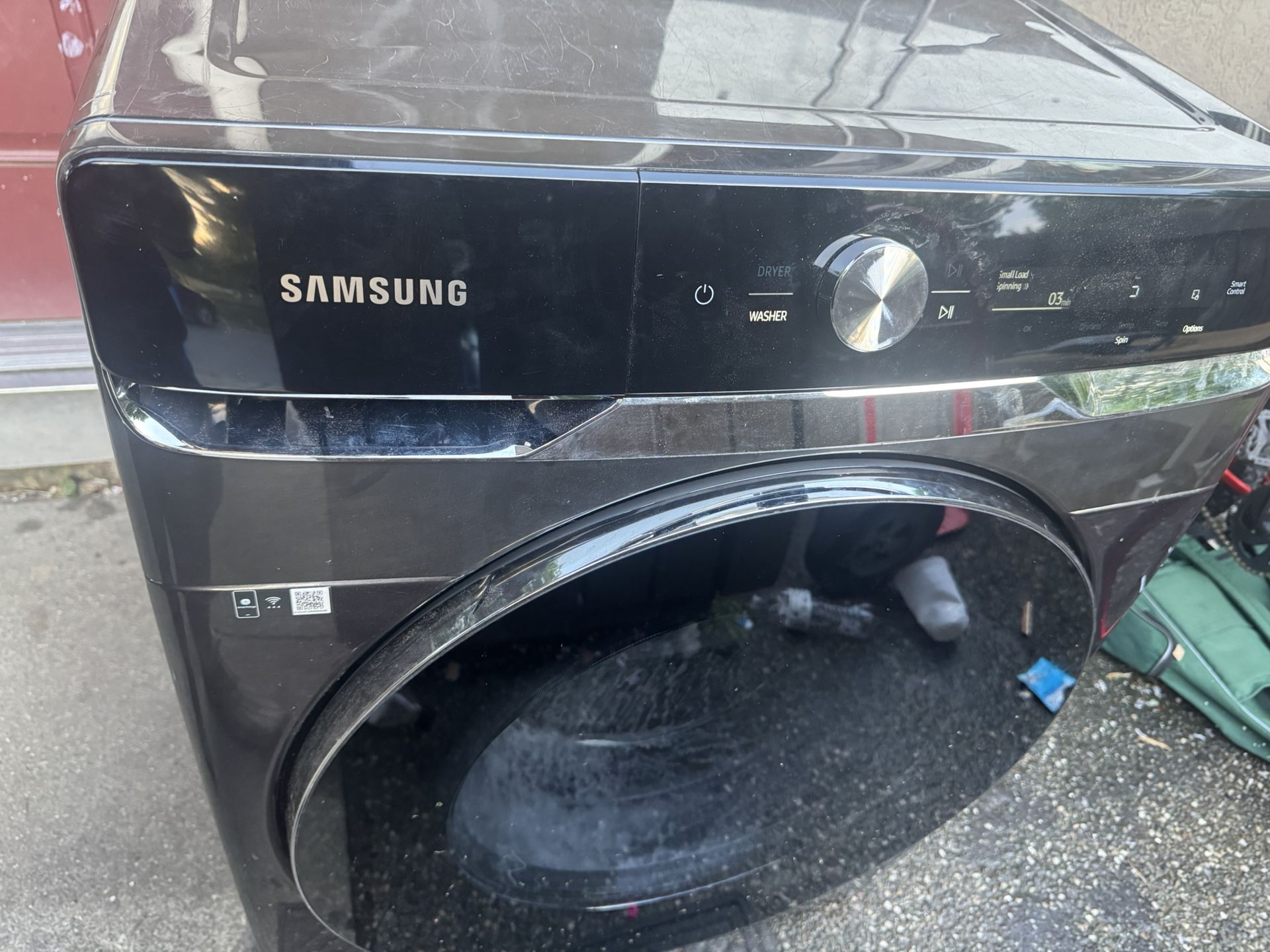 Samsung Smart Front Loader Washer With AI Features Very Good Conditions 
