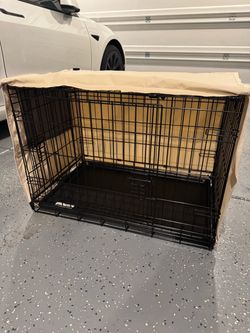 Dog Crate with Cover