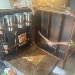 Vintage Travel Bar