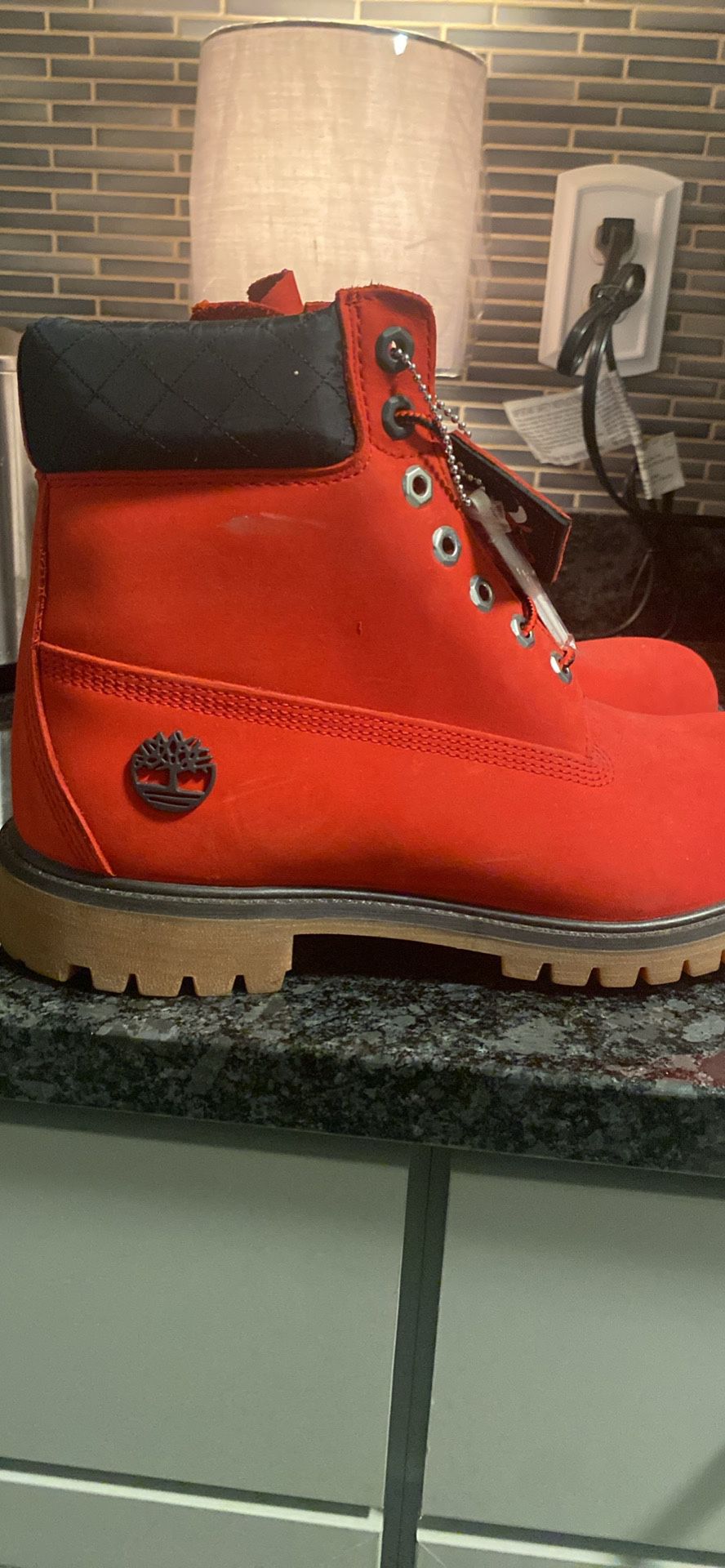Limited Edition Red-bull Timberlands