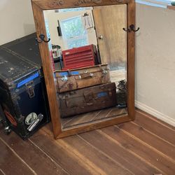 Mirror. Vintage. Big. Heavy.