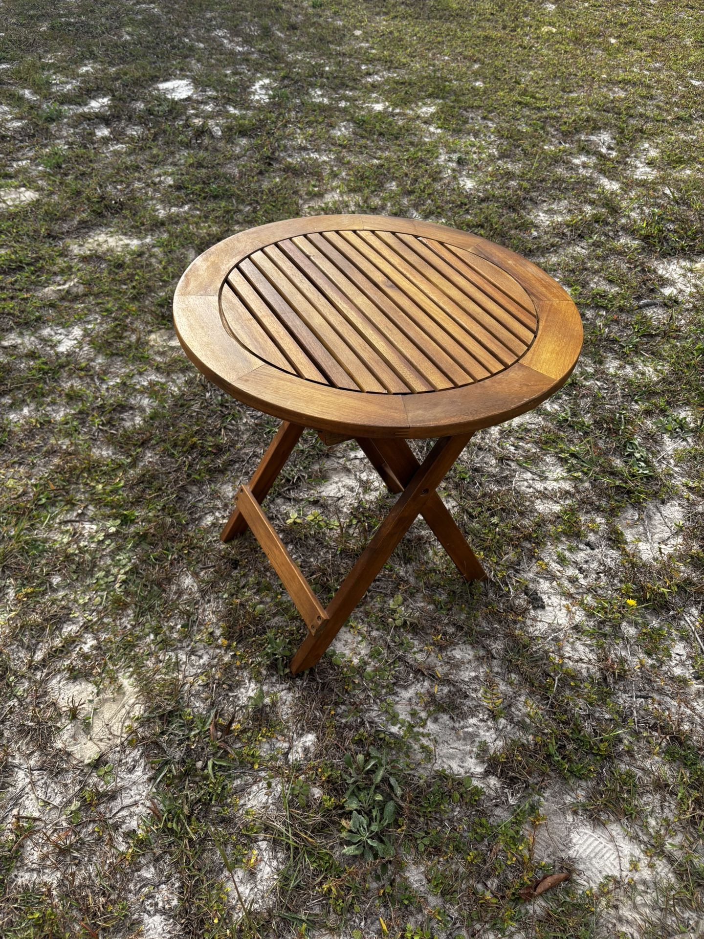 Small Wooden Side Table