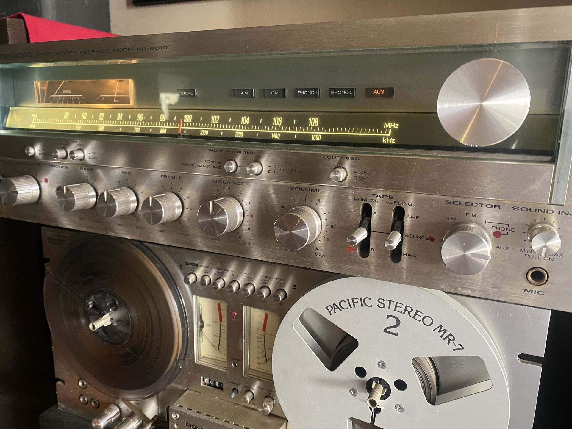 Kenwood KR 80 10 125 W Pioneer or Hpm 100 200 W versions