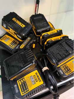 Dewalt batteries and chargers