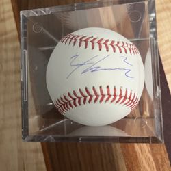 Nico Hoerner Autograph Baseball 