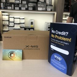 FujiFilm X-M5 With 15-45mm Lens Kit Only At Downey Camera 