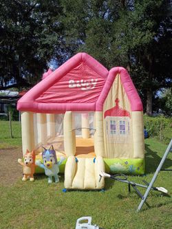 Bluey bounce house