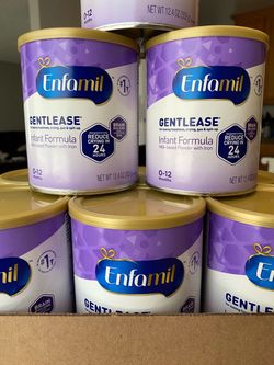 Enfamil Gentlease Infant Formula 12.4 oz Cans