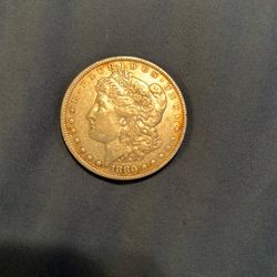 1880 Morgan Silver Dollar 