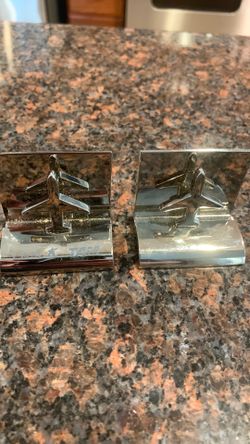 Nice chrome Aviation business card holder price each